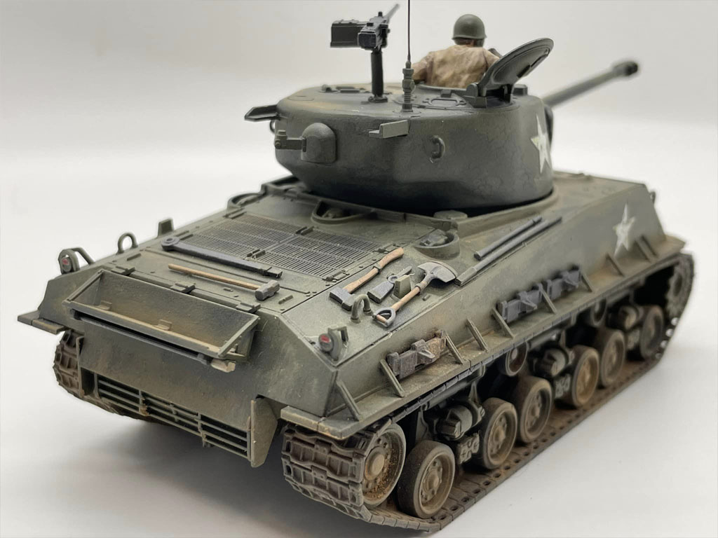 M4A3E8 Sherman “Easy Eight”, 5th Armored Division, Germany, April 1945 (Tamiya 1/48)
