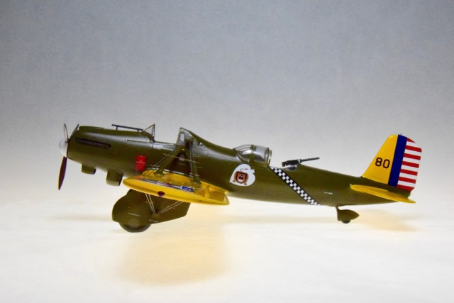 Curtis A-8 "Shrike" (Czech Models 1/48)
Markings are for the 37th Attack Squadron, U.S. Army Air Corps, at Langley Field, Virginia, 1934.
