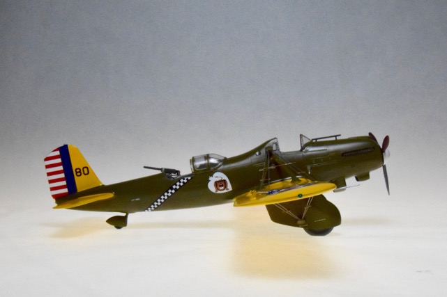 Curtis A-8 "Shrike" (Czech Models 1/48)
Markings are for the 37th Attack Squadron, U.S. Army Air Corps, at Langley Field, Virginia, 1934.
