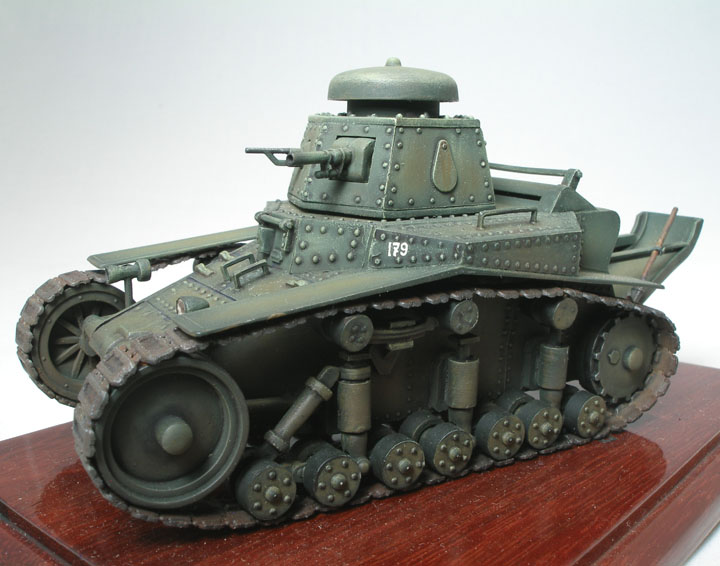 Soviet T-18 Light Tank
AER 1/35 kit built straight out-of-the-box.
