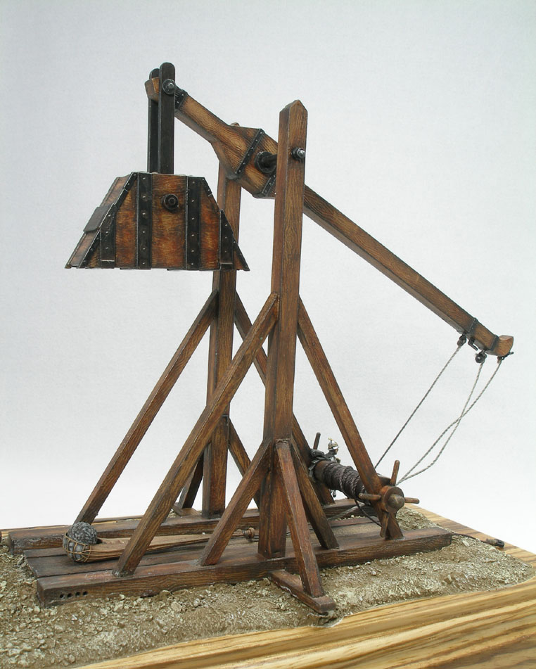 Medieval Trebuchet (1/72)
