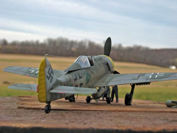 FW-190F-9 w/ Bomb Cart (Tamiya 1/48)
