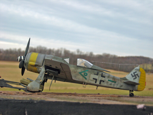 FW-190F-9 w/ Bomb Cart (Tamiya 1/48)
