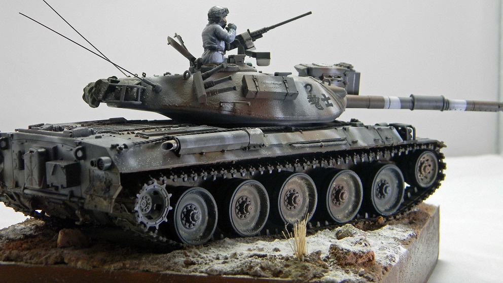 Type 74, Japanese Winterized Version (Tamiya 1/35)
