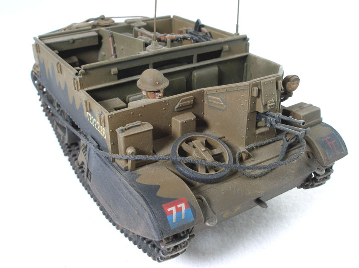 Universal Carrier (Tamiya 1/35 w/ Scratchbuild D-Day Details)
