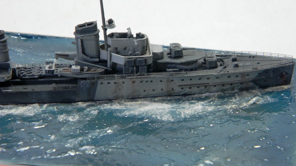 Z-7 German Destroyer (Trumpeter 1/700)
