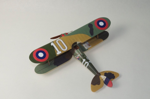 Nieuport 28 (1/48 Roden)
The markings are for Lt. Douglas Campbell, U.S. 94th Aero Squadron, Spring 1918. 
