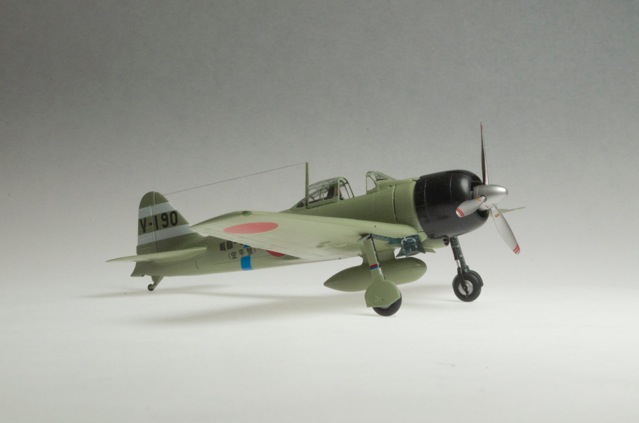 A6M3 Ty. 33 Zero (Hamp) (Tamiya 1/72)
This won best in its division at the recent Capitol Classic show. I used the kit markings and Tamiya paints.
