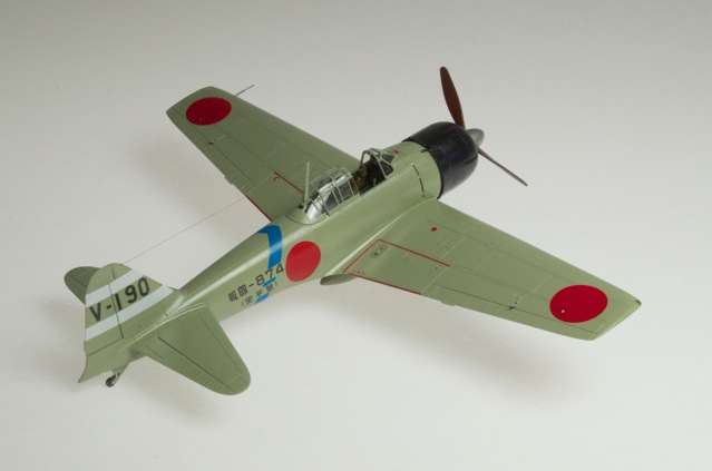 A6M3 Ty. 33 Zero (Hamp) (Tamiya 1/72)
This won best in its division at the recent Capitol Classic show. I used the kit markings and Tamiya paints.
