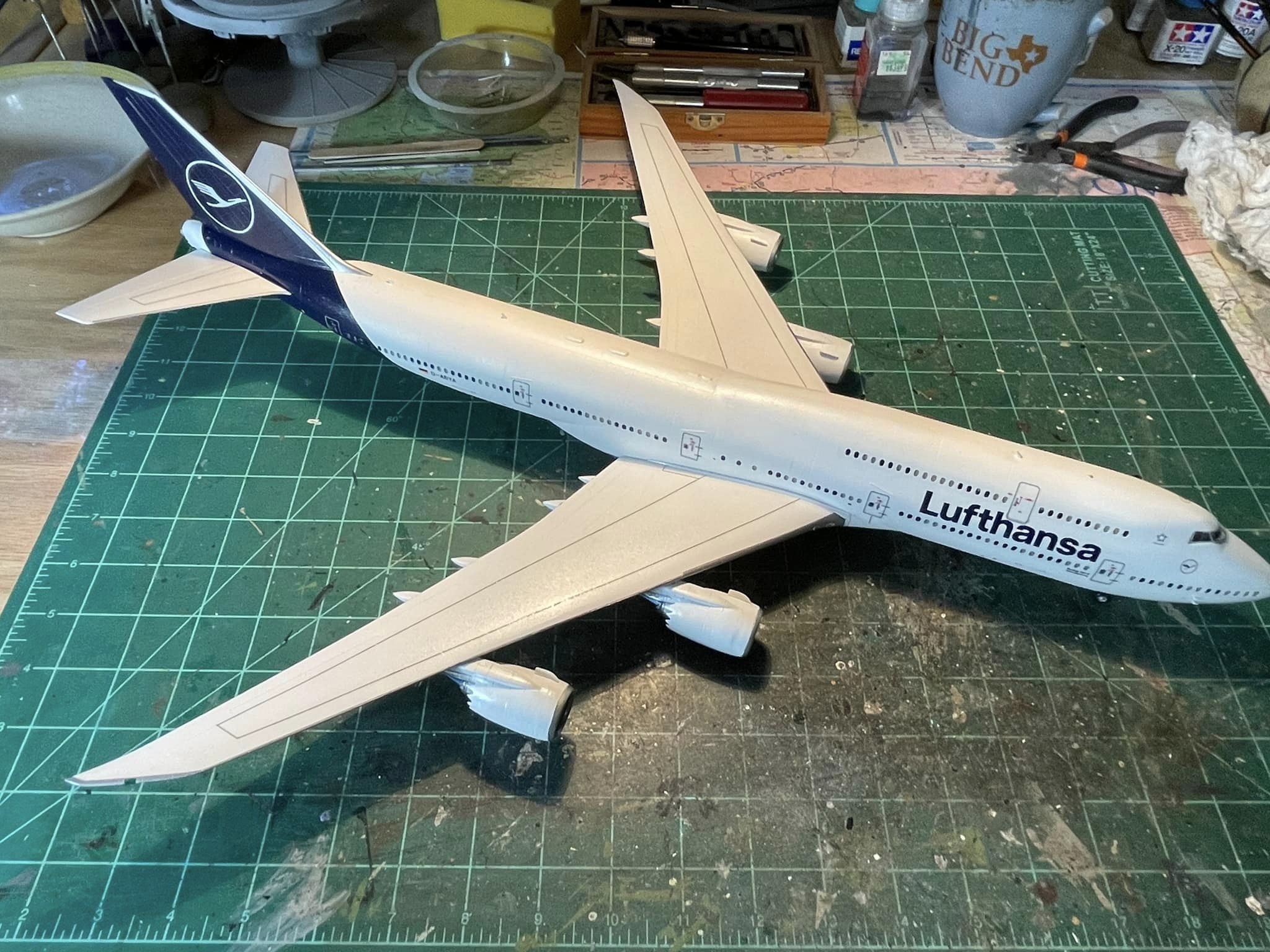 Boeing 747-8, Lufthansa (Revell Germany 1/144)
