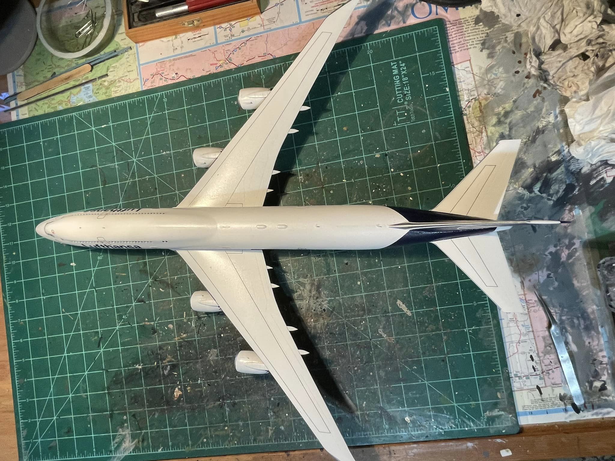 Boeing 747-8, Lufthansa (Revell Germany 1/144)
