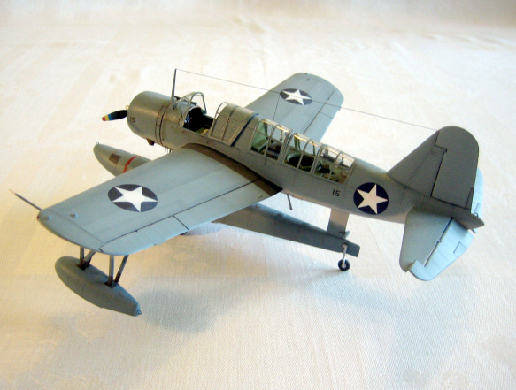 OS2U Kingfisher, VS-1D5, NAS Norfolk, Virginia, 1942. (1/48 Monogram)
