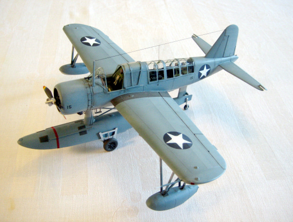 OS2U Kingfisher, VS-1D5, NAS Norfolk, Virginia, 1942. (1/48 Monogram)
