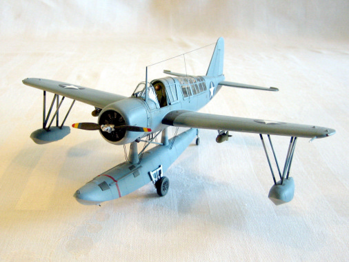 OS2U Kingfisher, VS-1D5, NAS Norfolk, Virginia, 1942. (1/48 Monogram)
