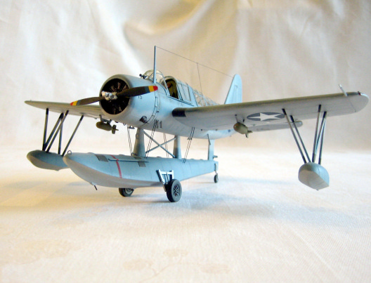 OS2U Kingfisher, VS-1D5, NAS Norfolk, Virginia, 1942. (1/48 Monogram)
