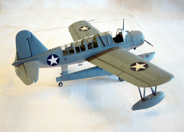 OS2U Kingfisher, VS-1D5, NAS Norfolk, Virginia, 1942. (1/48 Monogram)
