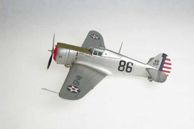 P-36 Hawk (1/48 Hobbycraft)
Pearl Harbor 1941 markings. Built it OOB.
