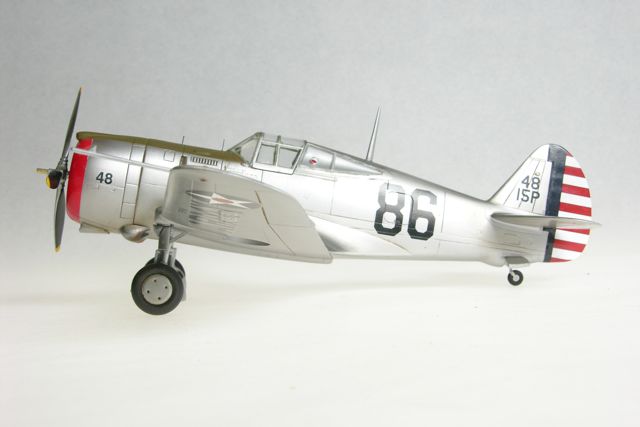 P-36 Hawk (1/48 Hobbycraft)
Pearl Harbor 1941 markings. Built it OOB.
