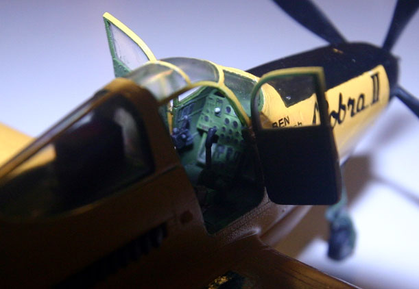 P-39 Air Racer (Accurate Miniatures 1/48 w/ Custom Pilot Decal)
