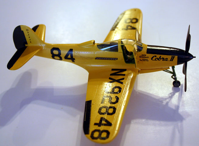 P-39 Air Racer (Accurate Miniatures 1/48 w/ Custom Pilot Decal)
