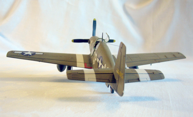 P-51B piloted by Maj. Duane Beeson, 4th FG, 8th AF. England, 1944. (1/48 Monogram)
