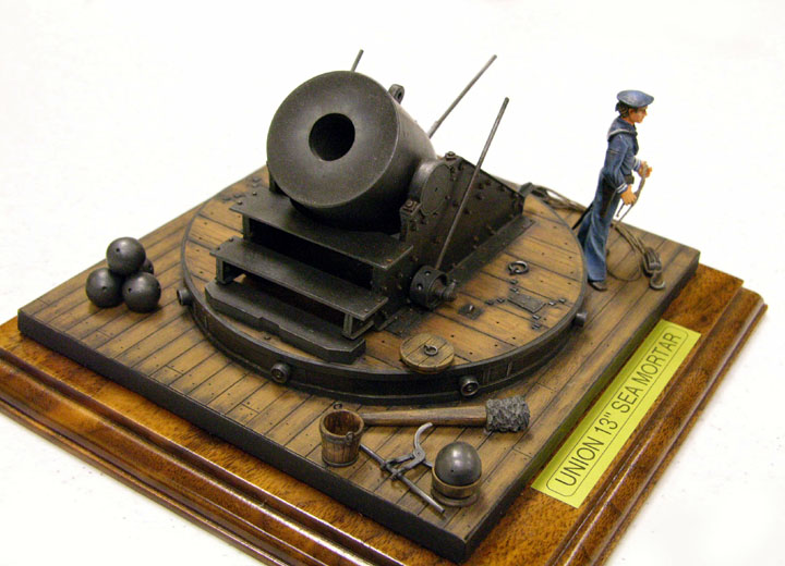 Union 13" Sea Mortar (Cottage Industry 1/32)
