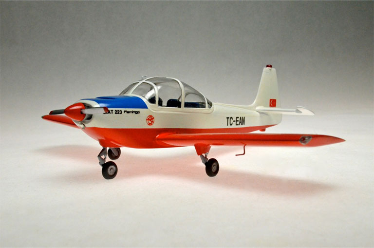 SIAT/MBB  223 Flamingo, Turkish Civil Registration (PM Models 1/48)
