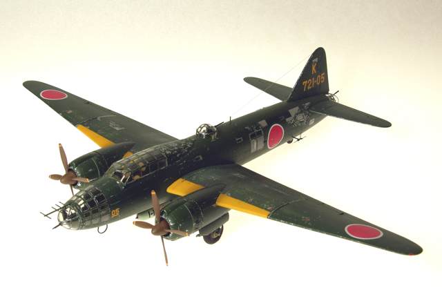 Betty with Ohka bomb (Hasegawa 1/72)
