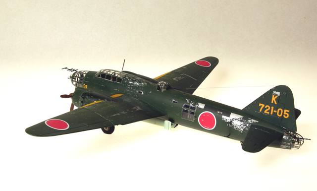 Betty with Ohka bomb (Hasegawa 1/72)
