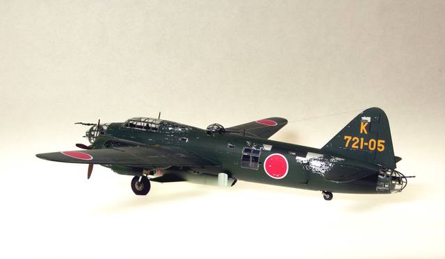 Betty with Ohka bomb (Hasegawa 1/72)
