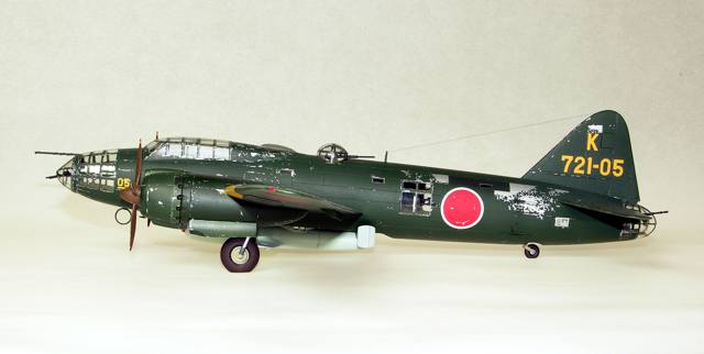 Betty with Ohka bomb (Hasegawa 1/72)
