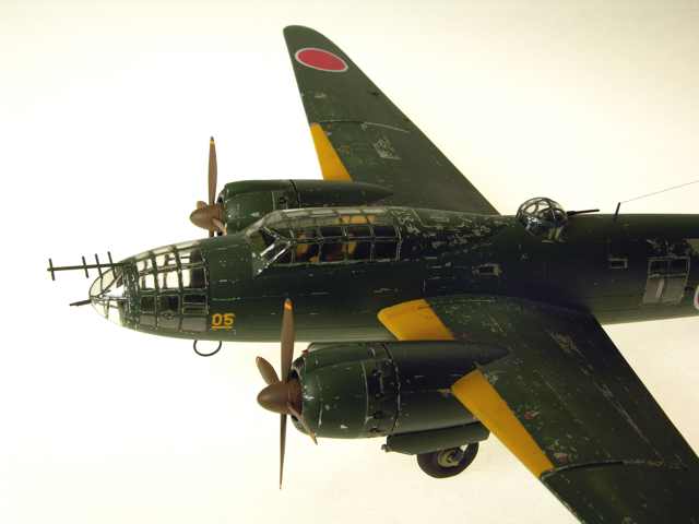 Betty with Ohka bomb (Hasegawa 1/72)
