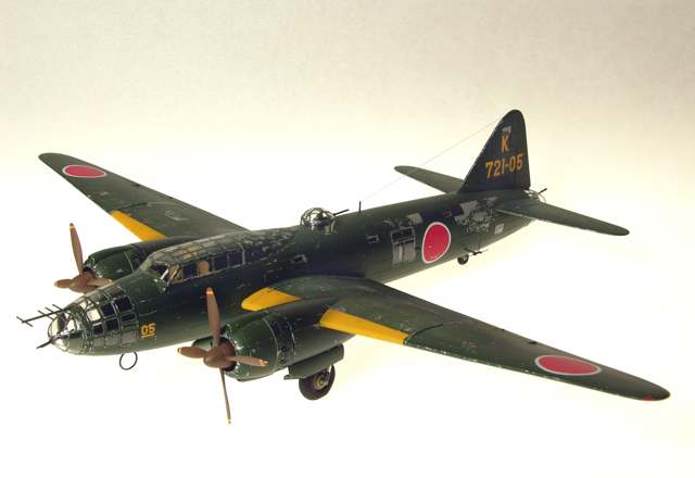 Betty with Ohka bomb (Hasegawa 1/72)
