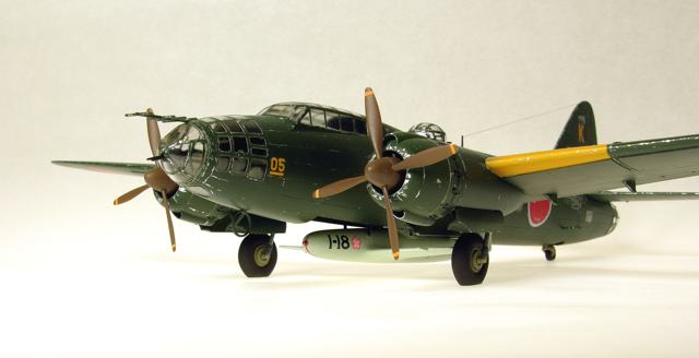 Betty with Ohka bomb (Hasegawa 1/72)
