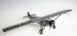 Spirit of St. Louis (Revell 1/48) w/ Bare-Metal Foil cowling with hand applied turnings
