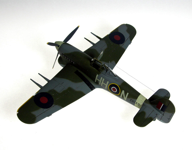 Hawker Typhoon Mk. I B,  RAF No. 175 Squadron. (Hasegawa 1/48)
