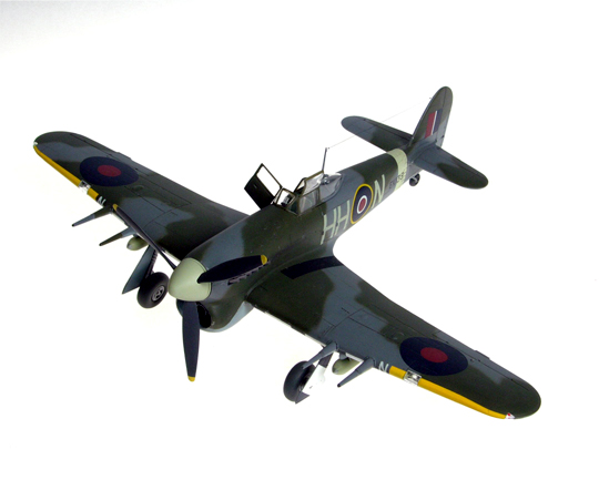 Hawker Typhoon Mk. I B,  RAF No. 175 Squadron. (Hasegawa 1/48)
