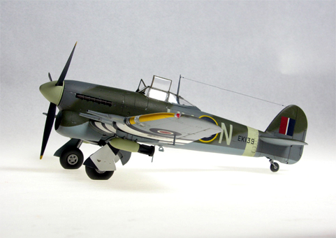 Hawker Typhoon Mk. I B,  RAF No. 175 Squadron. (Hasegawa 1/48)
